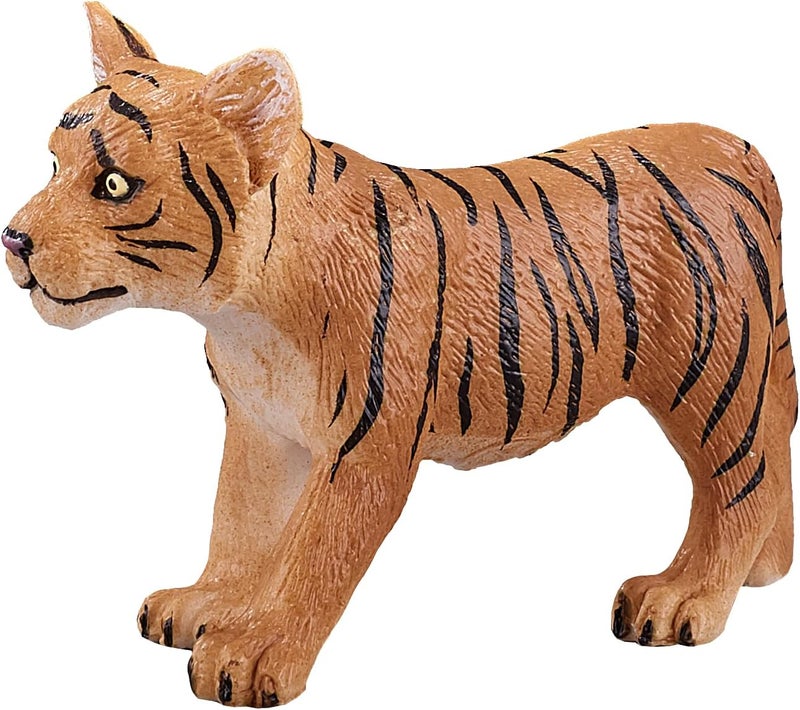 Mojo Fun 387008 Tiger Cub Standing - Realistic International Wildlife Toy Replica - Image 2